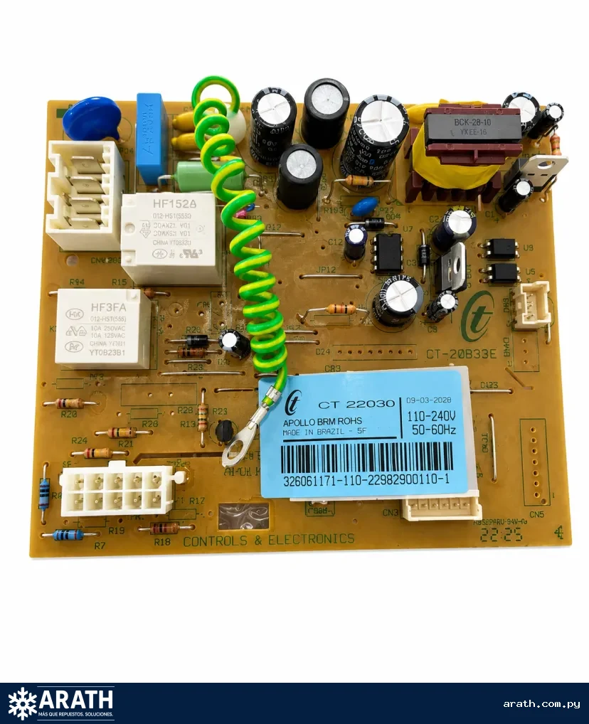 PLACA ELECTROLUX BIVOLT MID APOLLO 326061171
