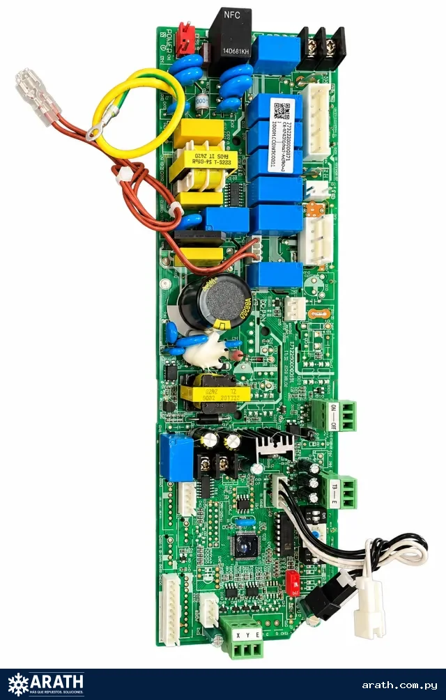 PLACA ORIGINAL PARA EVAPORADOR DE AIRE ACONDICIONADO GOODWEATHER DE 12000 BTU MODELO: GW-12CASM