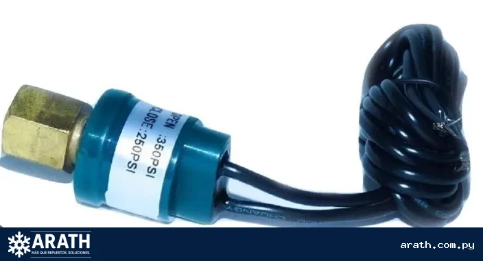 PRESOSTATO DE ALTA PARA AIRE ACONDICIONADO - ELGIN 250 -350 PSI