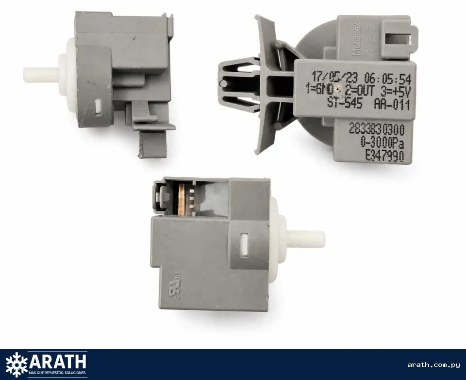 PRESOSTATO PARA  LAVARROPAS 0-3000PA (F, A PLACA)