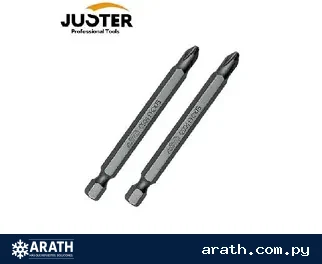 PUNTERA P/TALADRO 10PZ 75MM PH2 JUSTER (J2904)