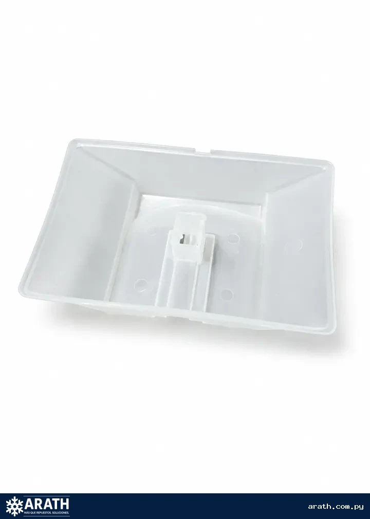 RECIPIENTE DE EVAPORACION PARA HELADERA (GRIS / TRANSPARENTE CON CLIP)