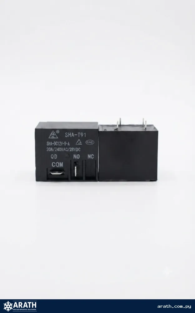 RELAY ORIGINAL 30A 220V BOBINA DE 12V PARA AIRE ACONDICIONADO