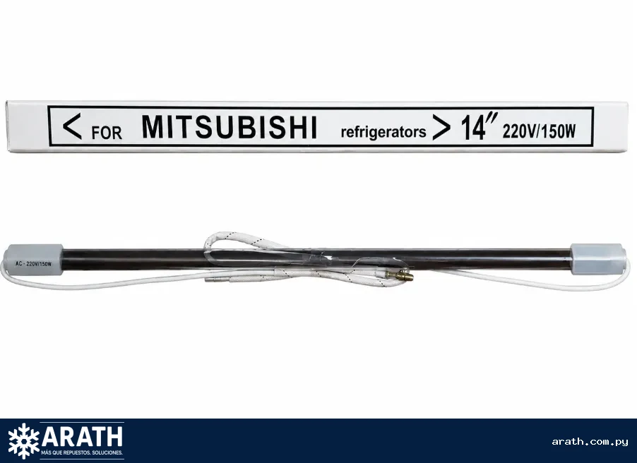 RESISTENCIA DE VIDRIO PARA DESHIELO HELADERA NO FROST 14" 220V 150W (35.5CM)