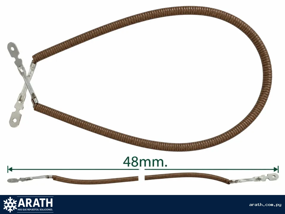 RESISTENCIA ESPIRAL 1000W 220V L: 48CM