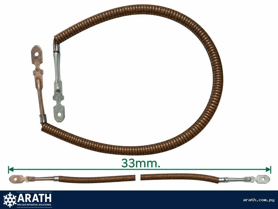 RESISTENCIA ESPIRAL 700W 220V L: 33CM