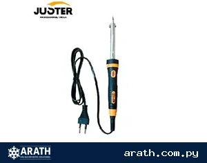 SOLDADOR PARA ESTAÑO JUSTER PUNTA FINA 60W 220V - MANGO DE GOMA