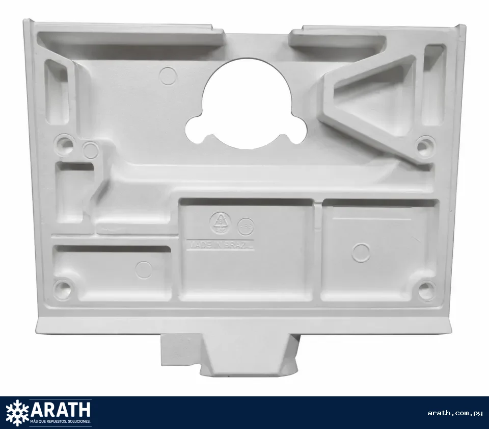 TAPA TRASERA PARA EVAPORADOR DE HELADERA WHIRLPOOL W10616687