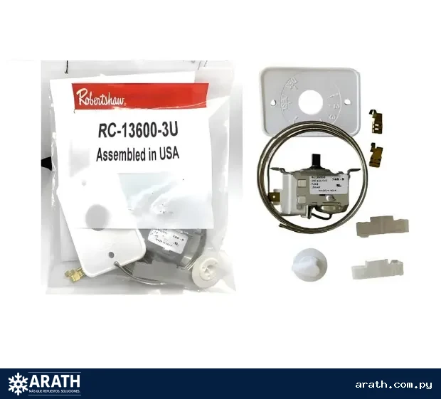 TERMOSTATO PARA HELADERA 1 PUERTA ROBERTSHAW RC-13600-3U