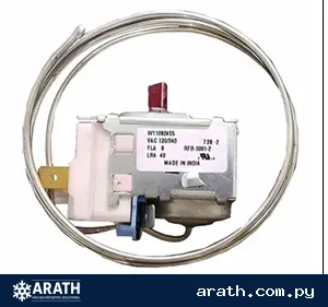 TERMOSTATO ROBERSHAW RFR3001-2P PARA CONGELADOR - DOBLE ACCION