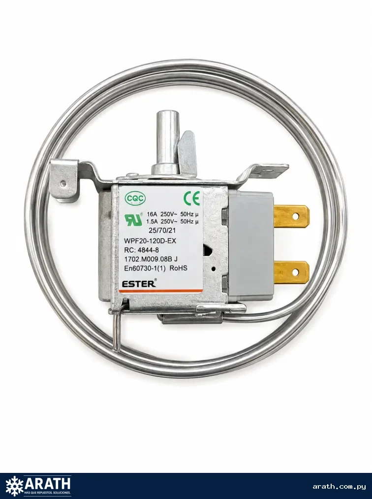 TERMOSTATO MECANICORC-43646-4 PARA HELADERA, CONGELADOR Y EXHIBIDORA