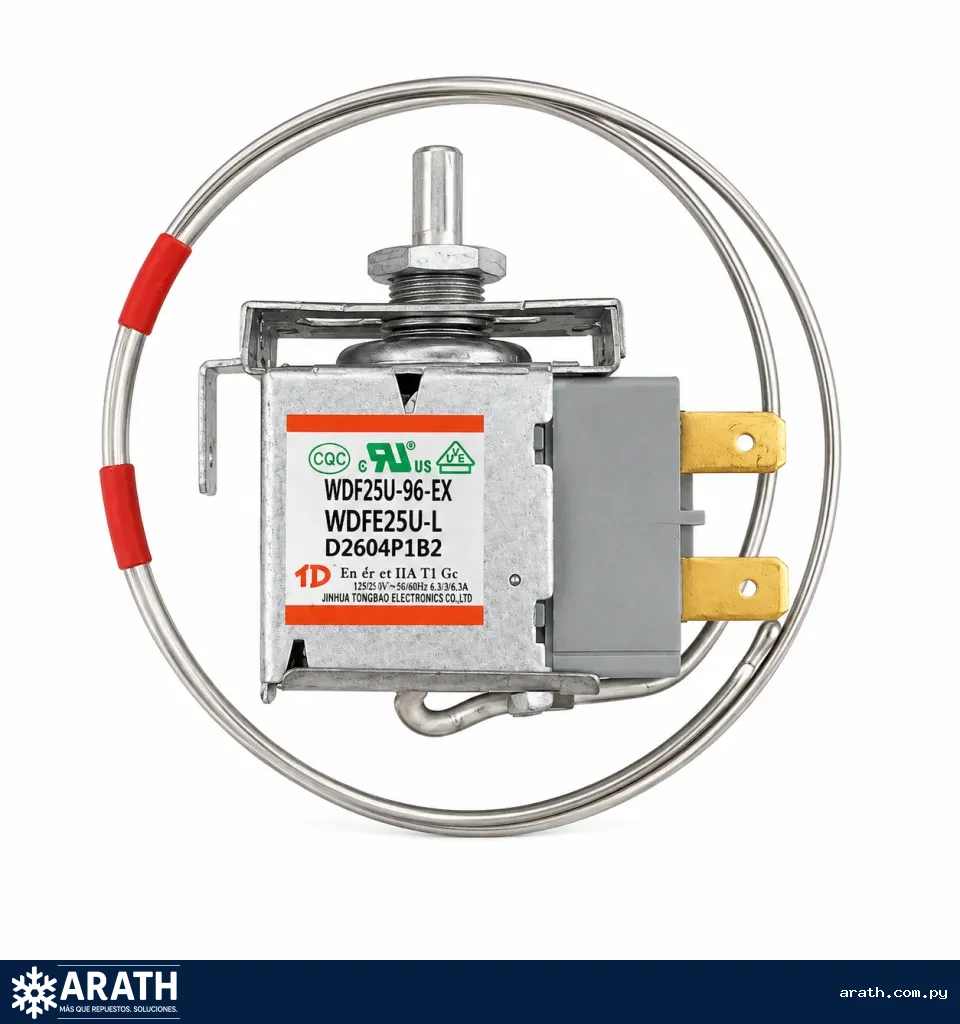 TERMOSTATO WDF25U-990-EX PARA HELADERA 1 PUERTA A ROSCA VIV