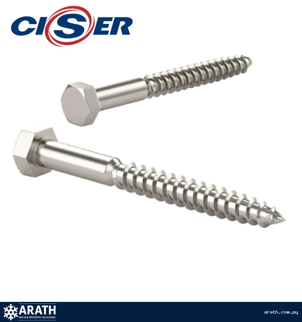 TIRAFONDO CISER 1/2x2"