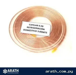 TUBO CAPILAR 0.026"