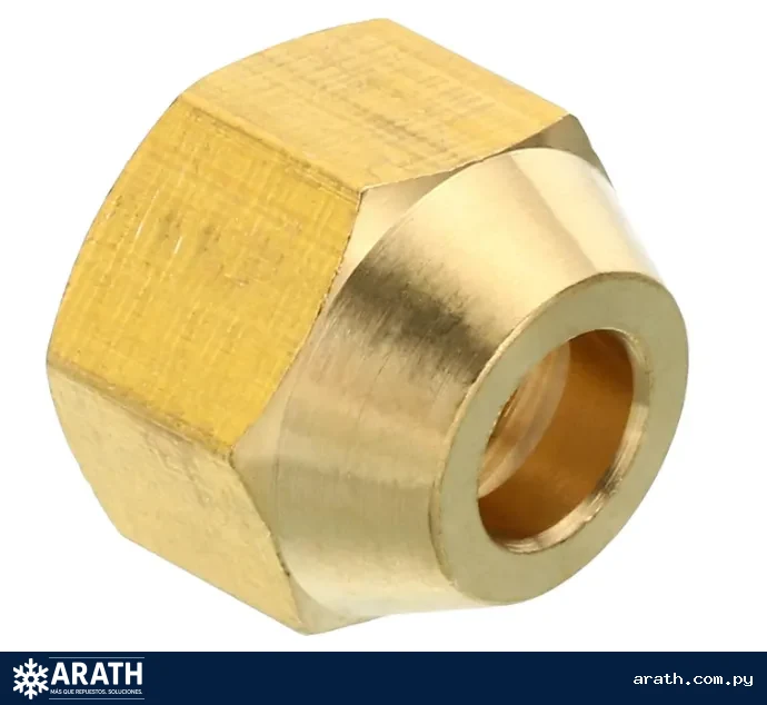 TUERCA DE COBRE DE 5/16"