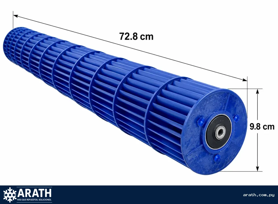 TURBINA PARA SPLIT 72.8CMX9.8CM BUJE ADENTRO