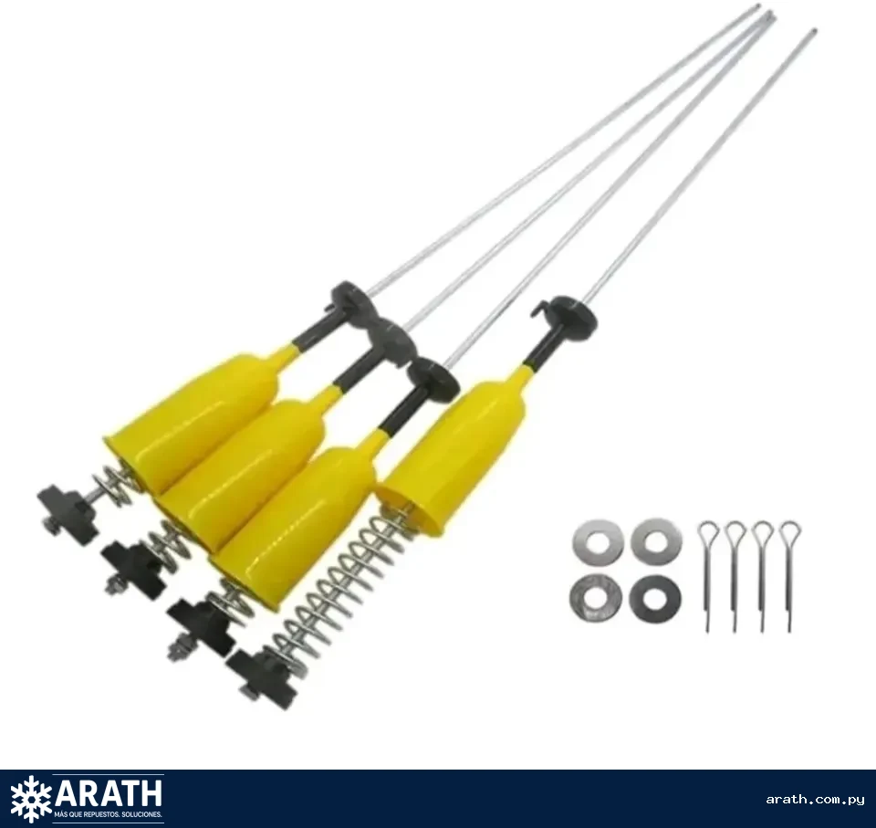 VARA DE SUSPENCION UNIVERSAL KIT DE 4 UNIDADES PARA LAVA. REGULABLE 47 A 61CM