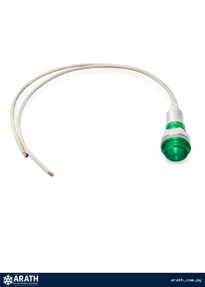 VISOR POLIETILENO VERDE PARA LAMPARA 220V